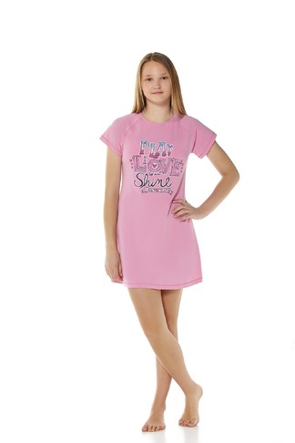 Ночная сорочка для девочки (арт. 9121) Baykar - фото 3