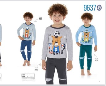 Пижама для мальчика (арт. 9637-207) Baykar - фото 1