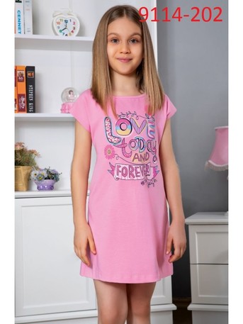 Ночная сорочка для девочки (арт. 9114-202) Baykar - фото 1