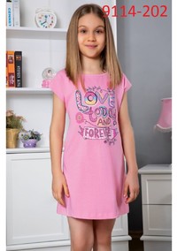 Ночная сорочка для девочки, (арт. 9114-202)