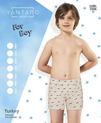 Боксеры для мальчика (арт. 7006) YANTARO - фото 1