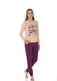 Пижама для девочек, (арт. 9208-260)