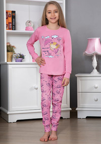 Пижама для девочки, (арт. 9124)